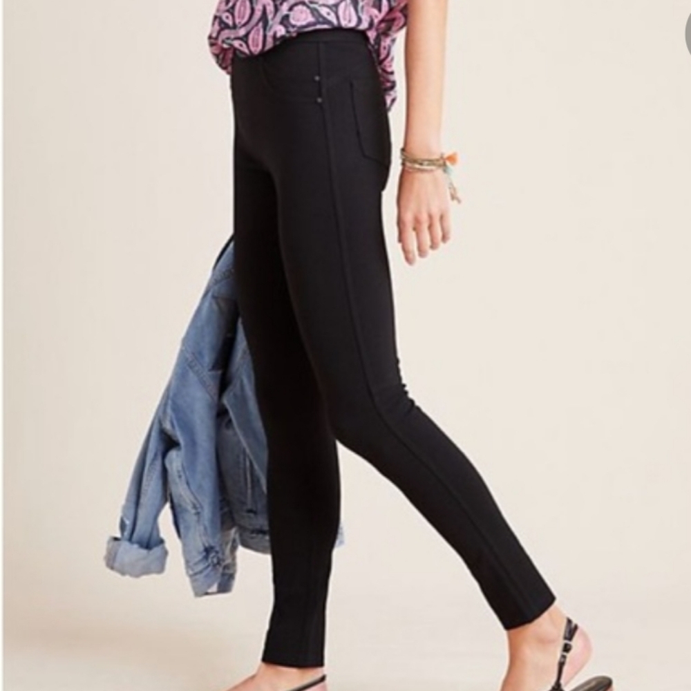 Sanctuary legging elastic waist stretchy black pants sz 32